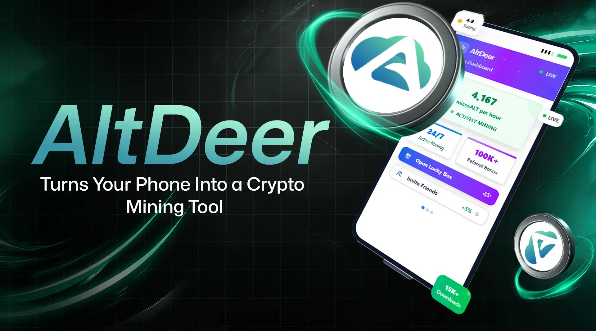 AltDeer: Understanding Mobile Mining and the ALT Token Model