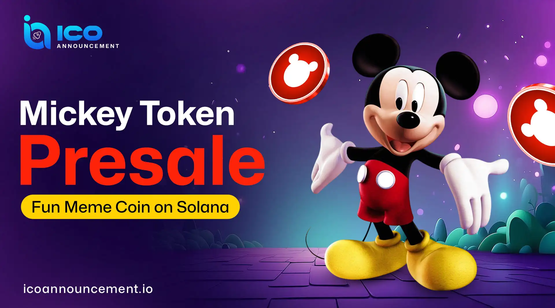 Mickey Token ($MICKEY) – A Rising Solana Crypto Presale