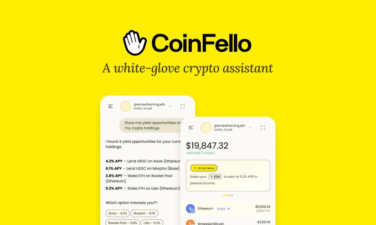 CoinFello Launches First Self-Sovereign AI for Web3