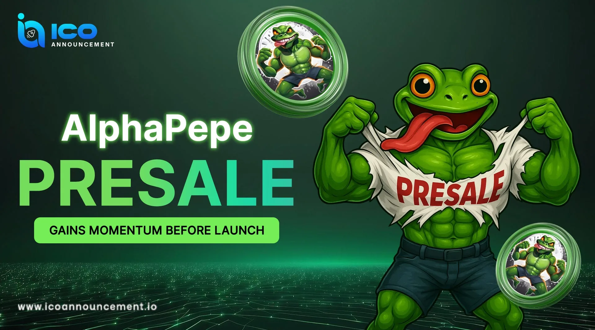 AlphaPepe Presale Gains Momentum as ALPE Token Nears Listing
