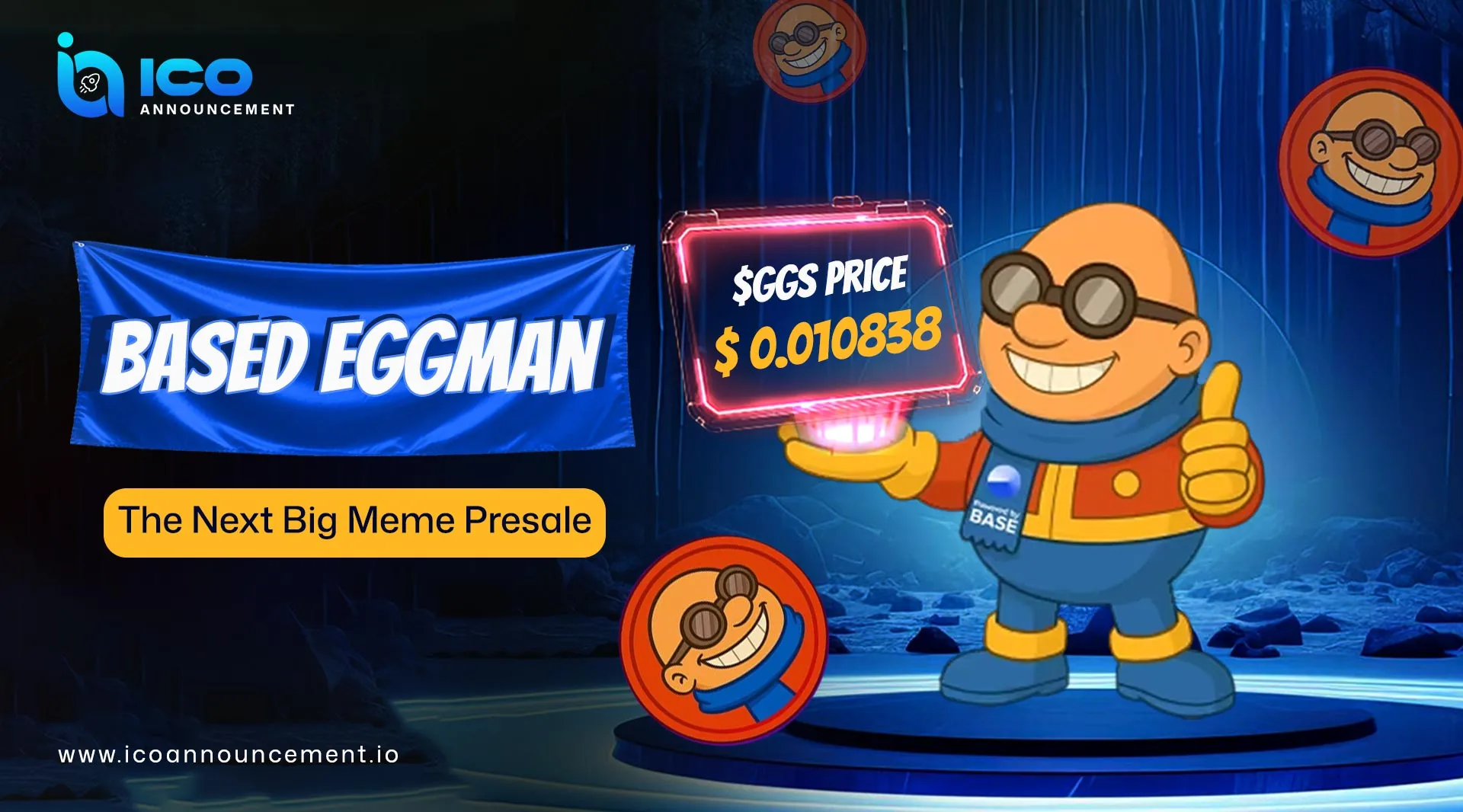 Based Eggman ($GGS) Presale Brings Fun, Utility and Meme Power