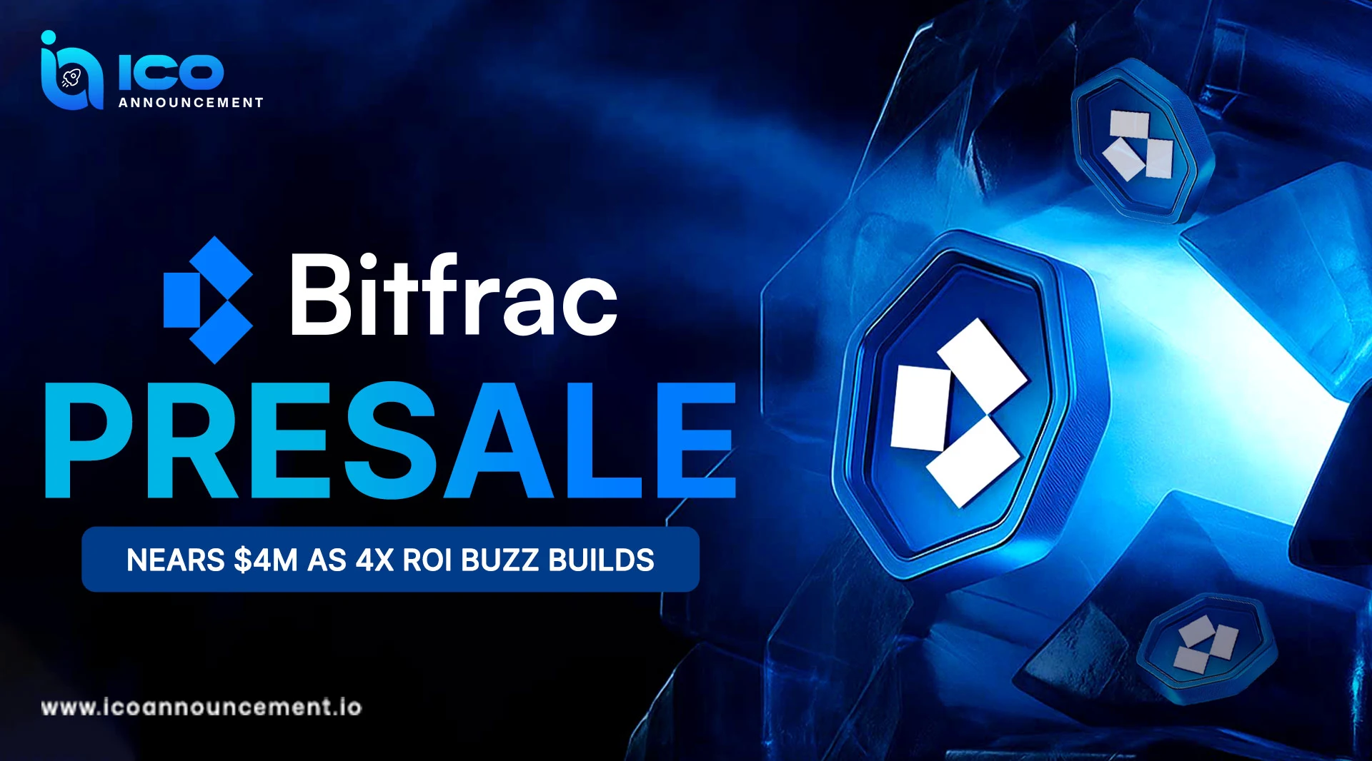 BitFrac Presale Surges Toward $4M With Promises of 4X Returns