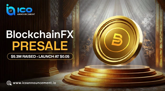 BlockchainFX Presale Nears $5.5M Softcap with Massive Demand