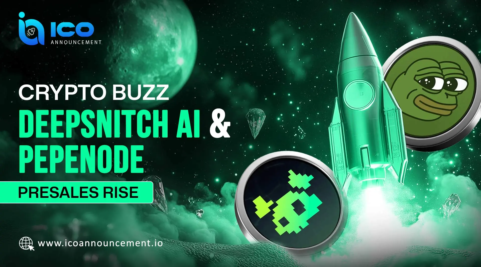 Crypto Buzz 2025: DeepSnitch AI and Pepenode Presales Heat Up