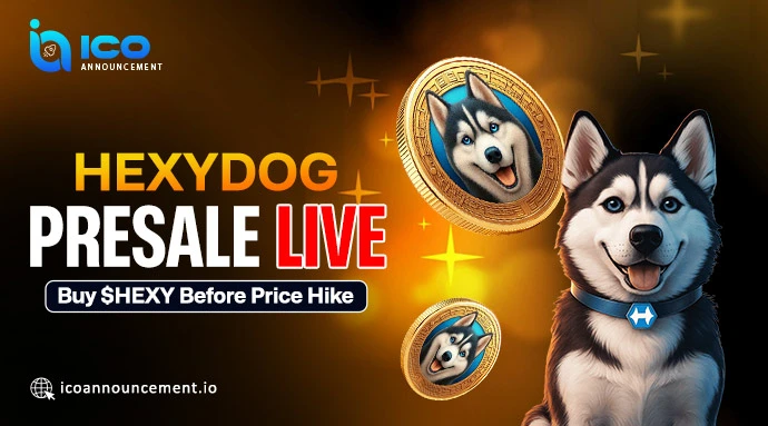 HexyDog Presale Is Live- Secure $HEXY Before the Next Price Jump