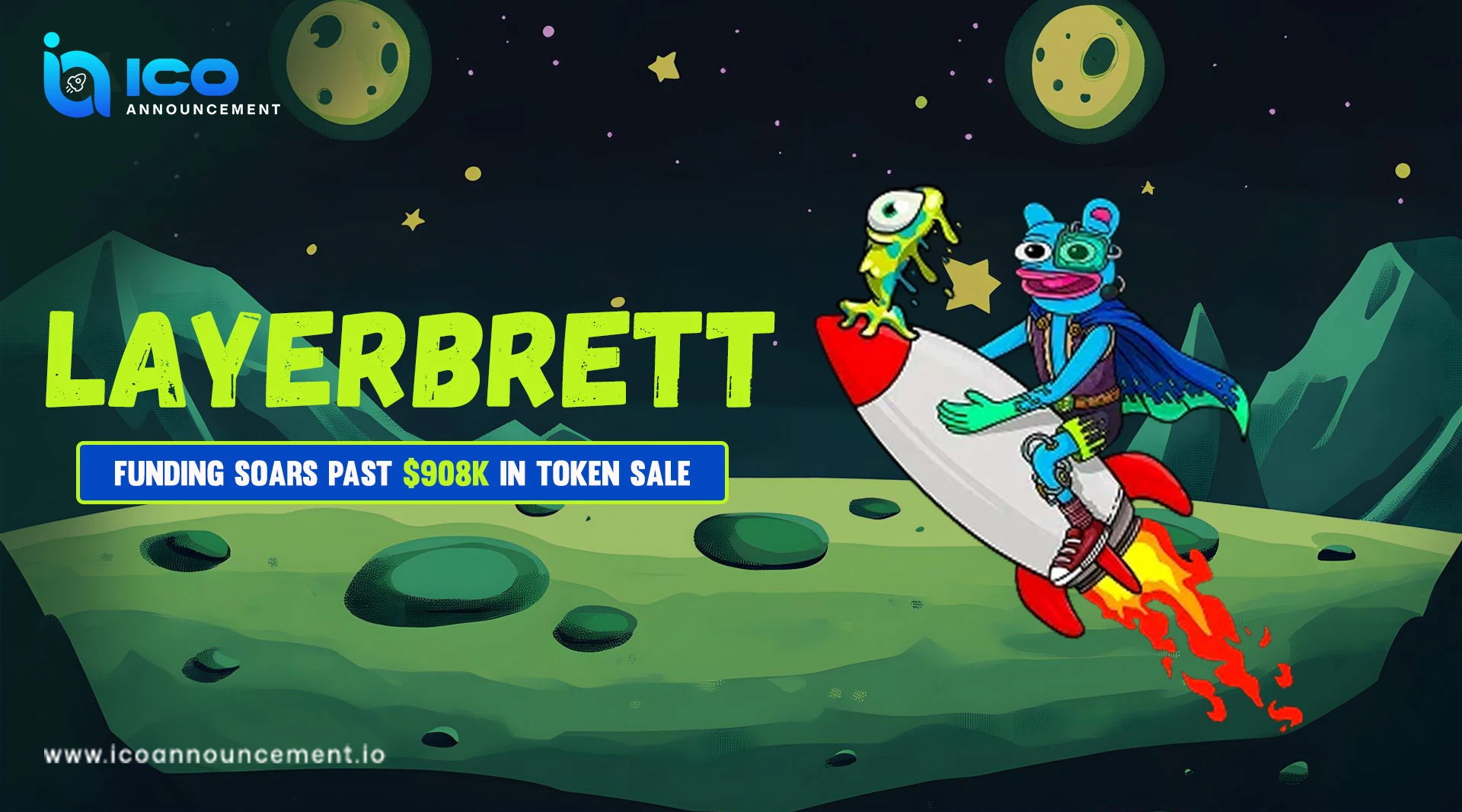 LayerBrett Presale $LBRETT Crosses $908K, Investors Eye Growth