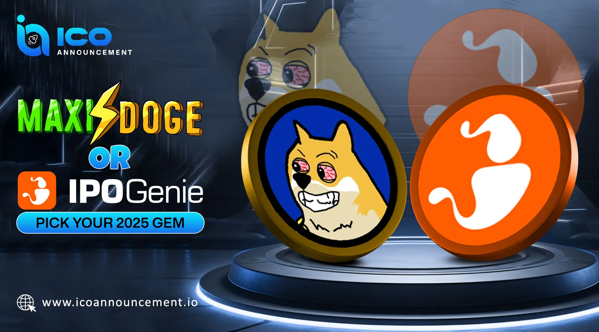 Maxi Doge vs IPO Genie: 2025’s Trending Crypto Presales Explained
