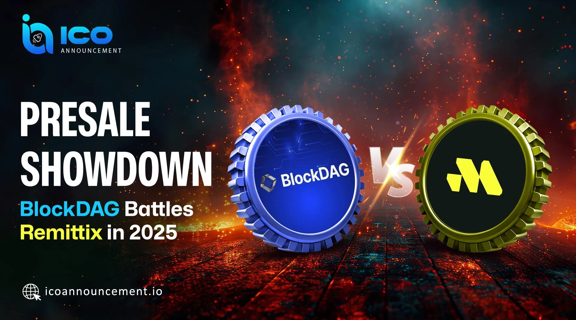 Presale Showdown 2025: BlockDAG and Remittix Compete for the Top