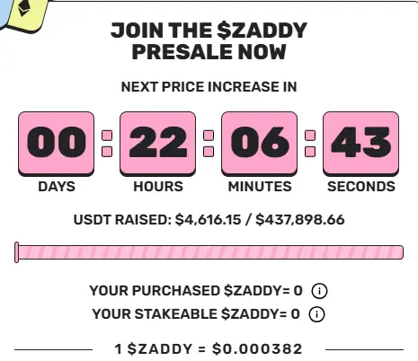 Zaddy Coin Presale: The Next XRPL Gem Powering Web3 and DeFi
