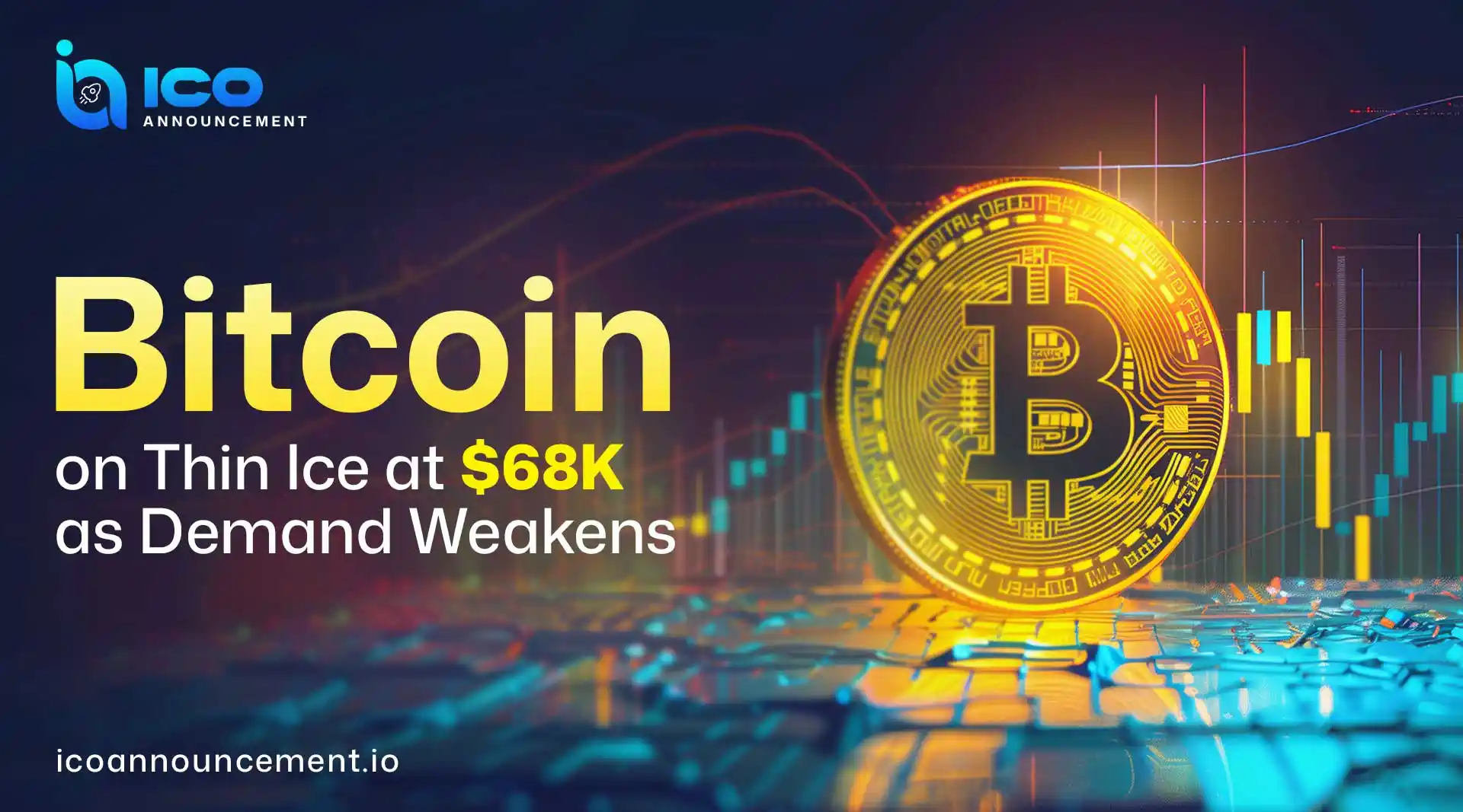 Bitcoin Price Drops to $68K as Selling Pressure Grows