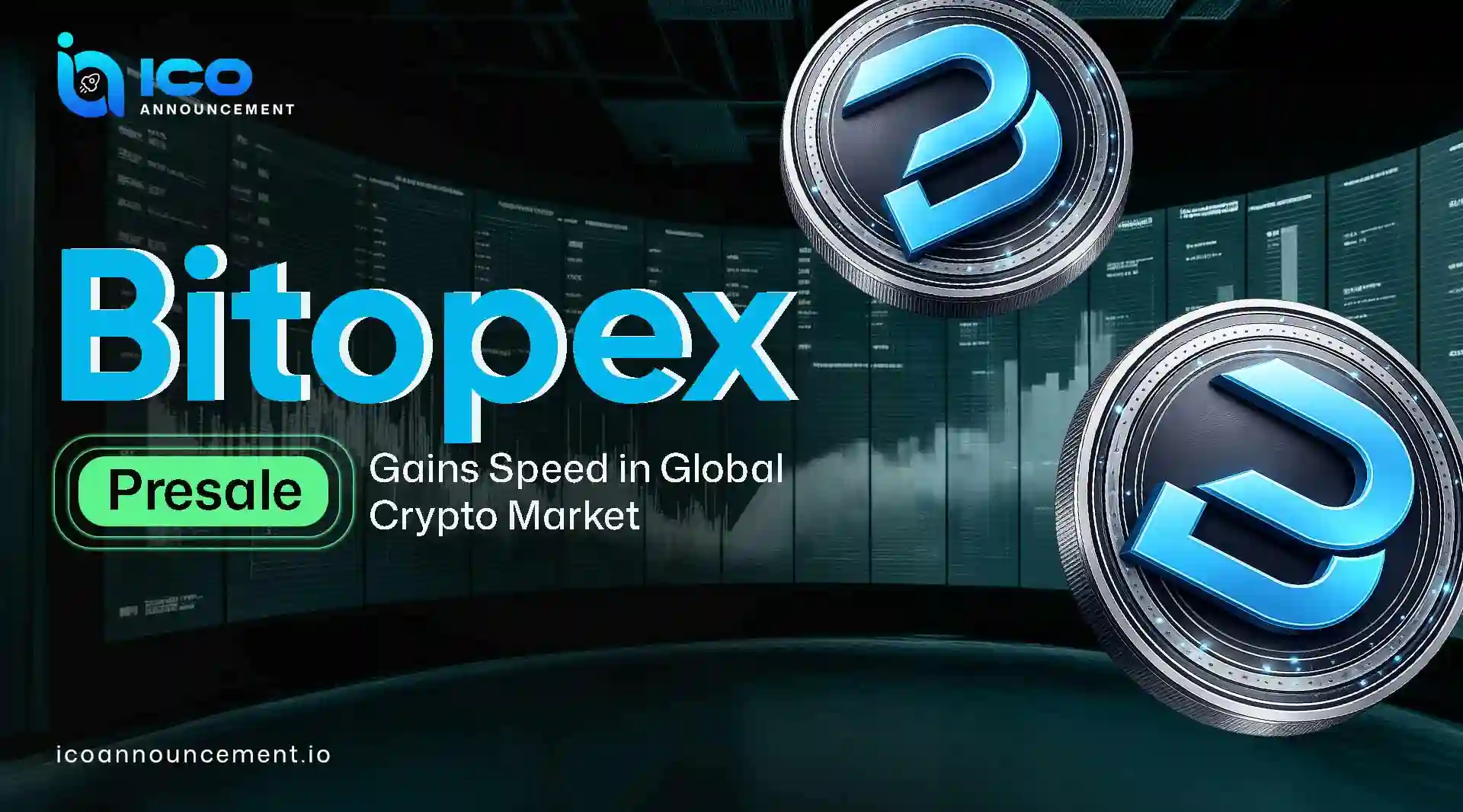 BitOpex Presale Sees Rapid Growth in Global Crypto Market