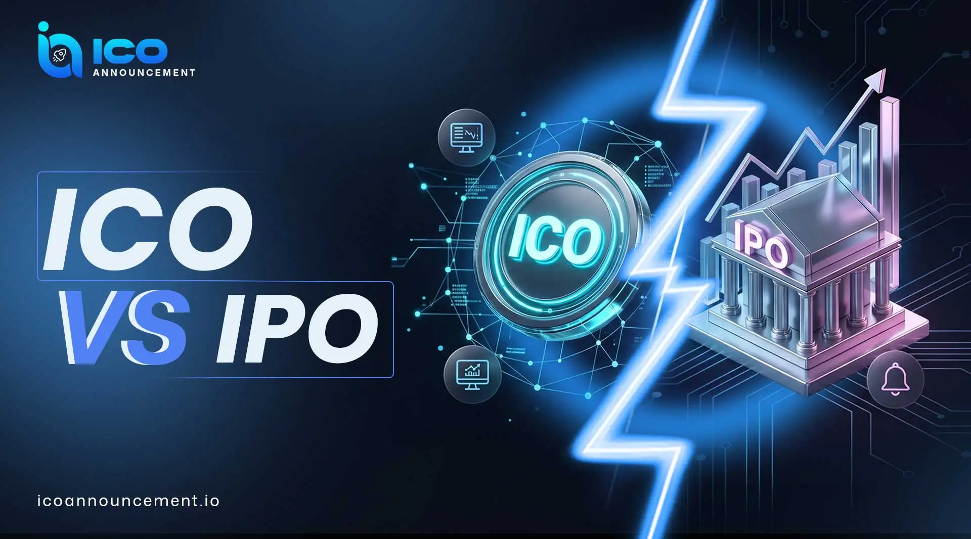 ICO vs IPO: Key Differences in Crypto and Stock Fundraising