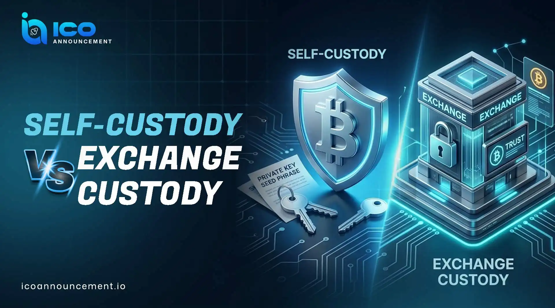 Self Custody vs Exchange Custody: Guide for Crypto Users