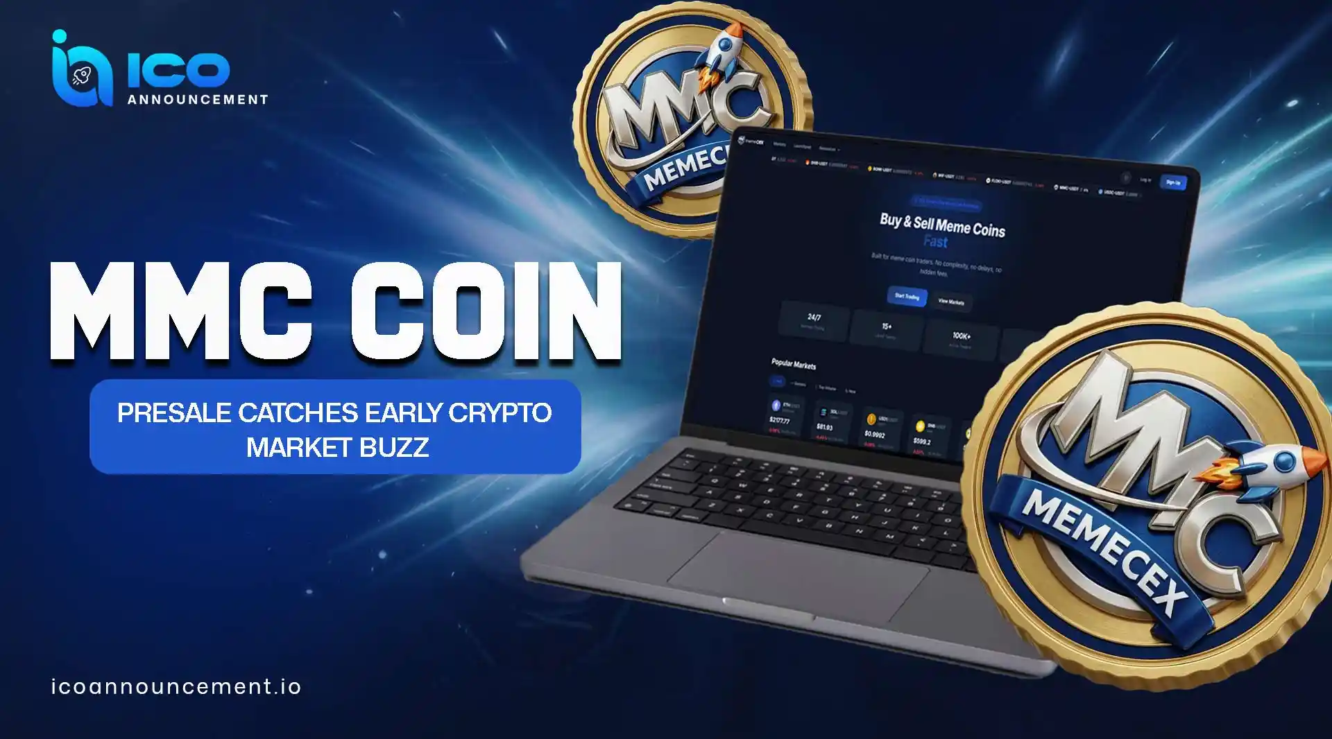MMC Coin Presale Gains Early Crypto Market Buzz Launch