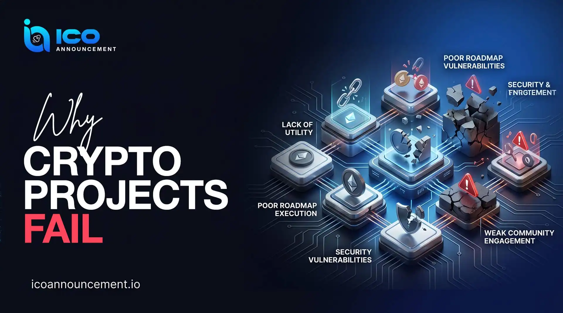 Why Crypto Projects Fail: Simple Guide for Smart Investors