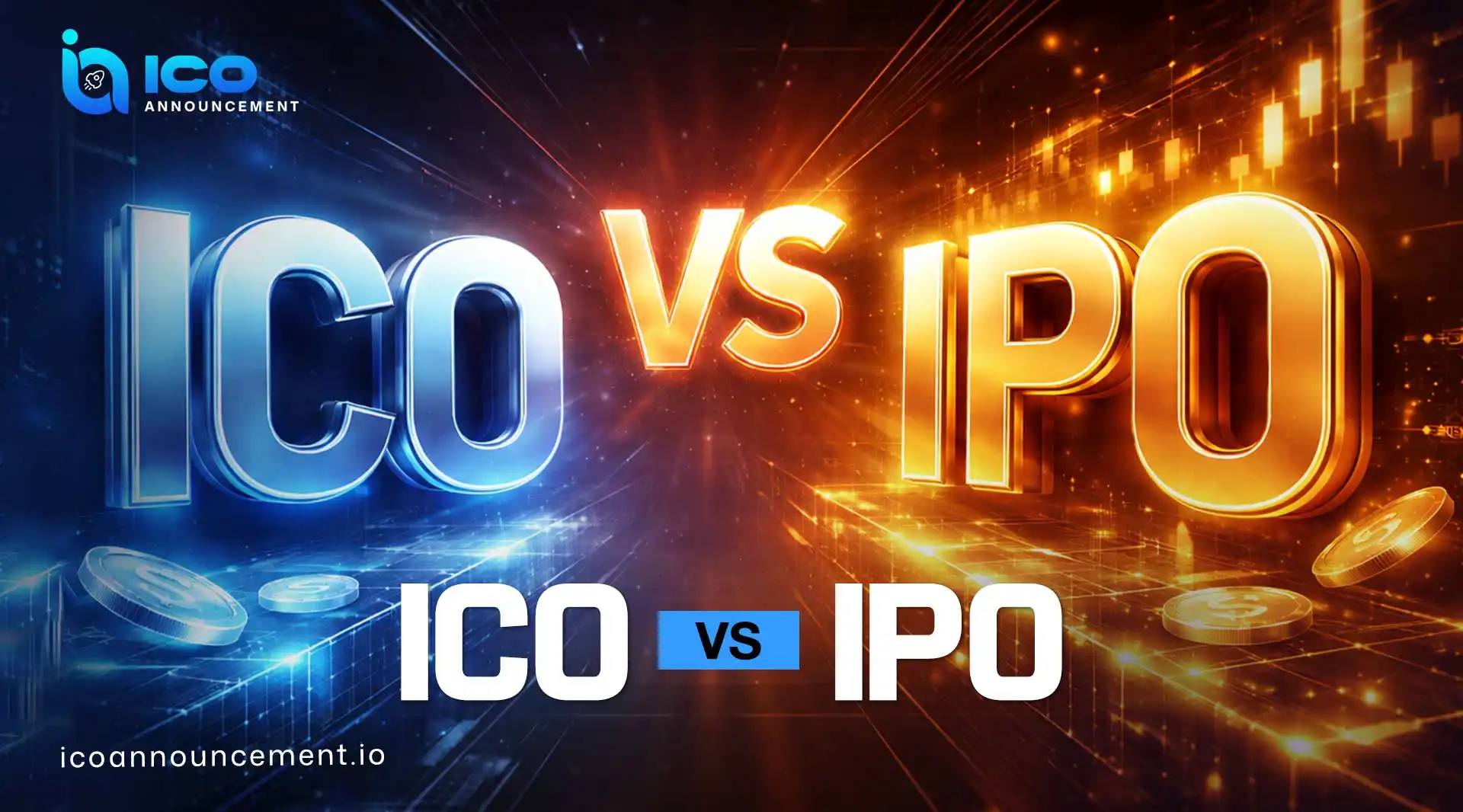 ICO vs IPO Investment Structure Comparison and Differences