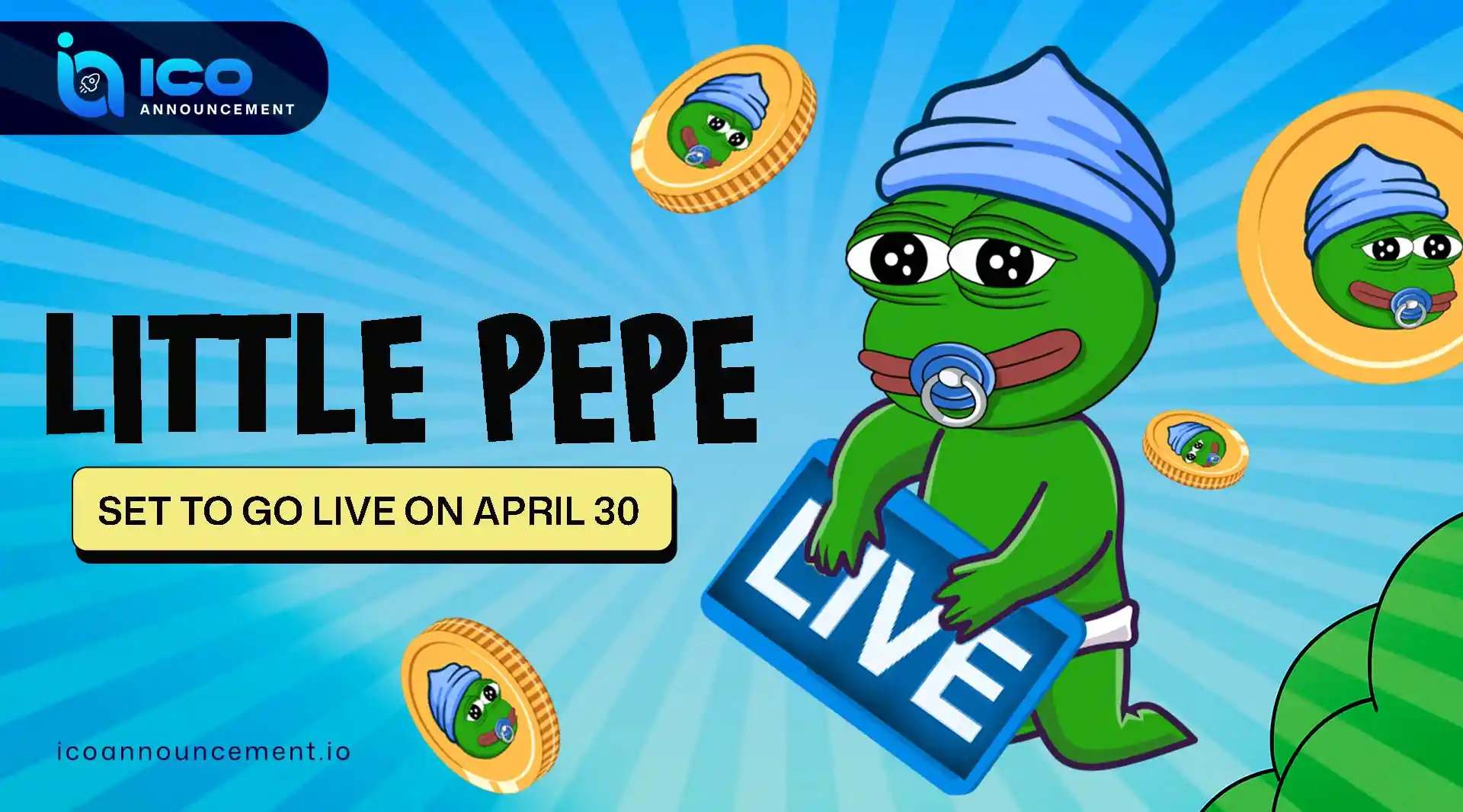 Little Pepe Launch Date LILPEPE Presale Ends Soon