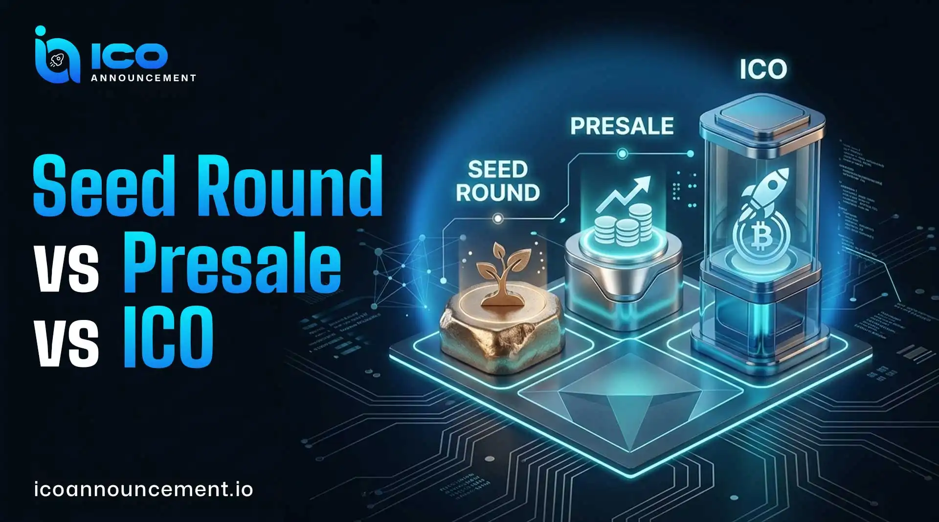 Seed Round vs Presale vs ICO Funding Stages: Simple Guide