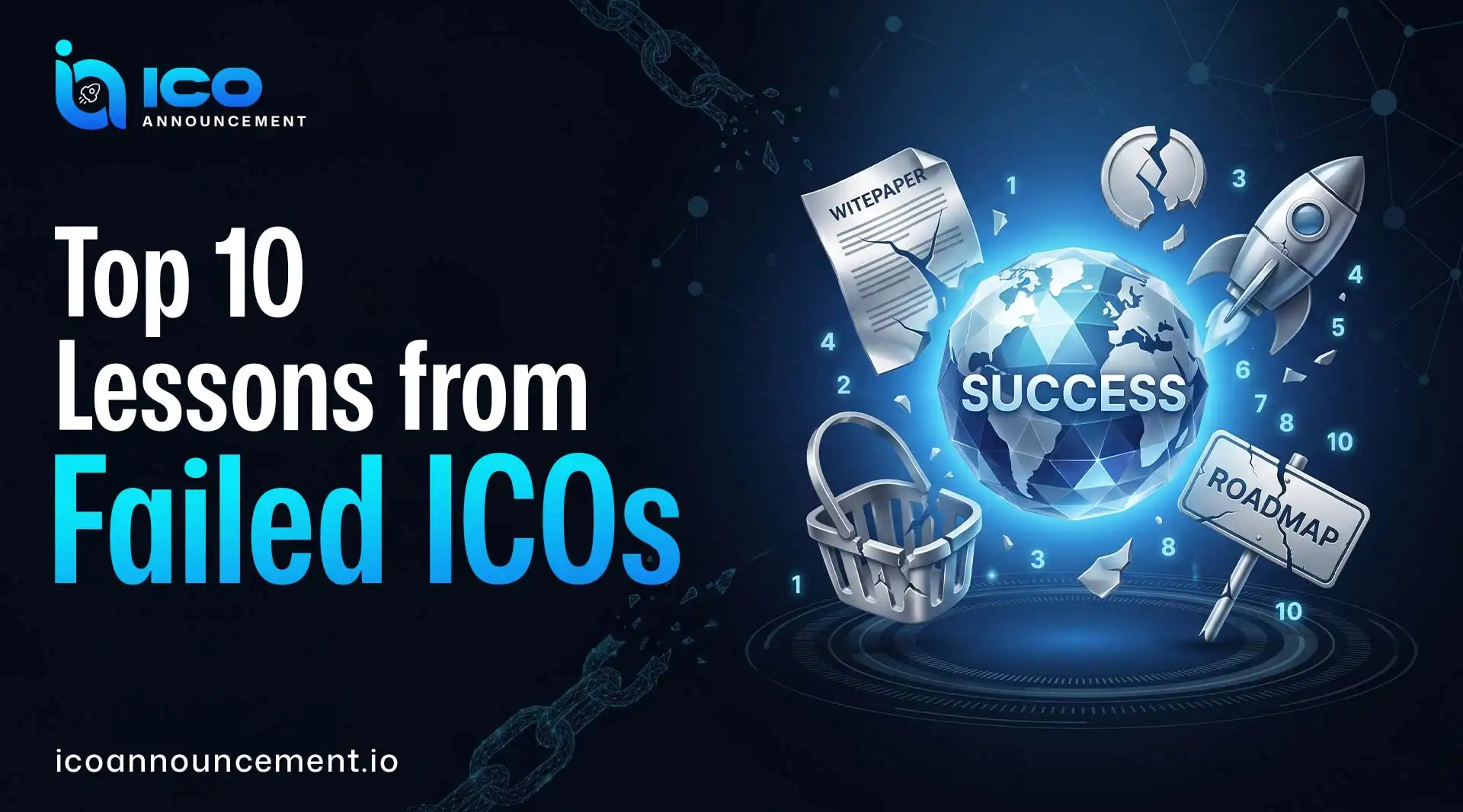 Top 10 Lessons from Failed ICOs and What Investors Learn