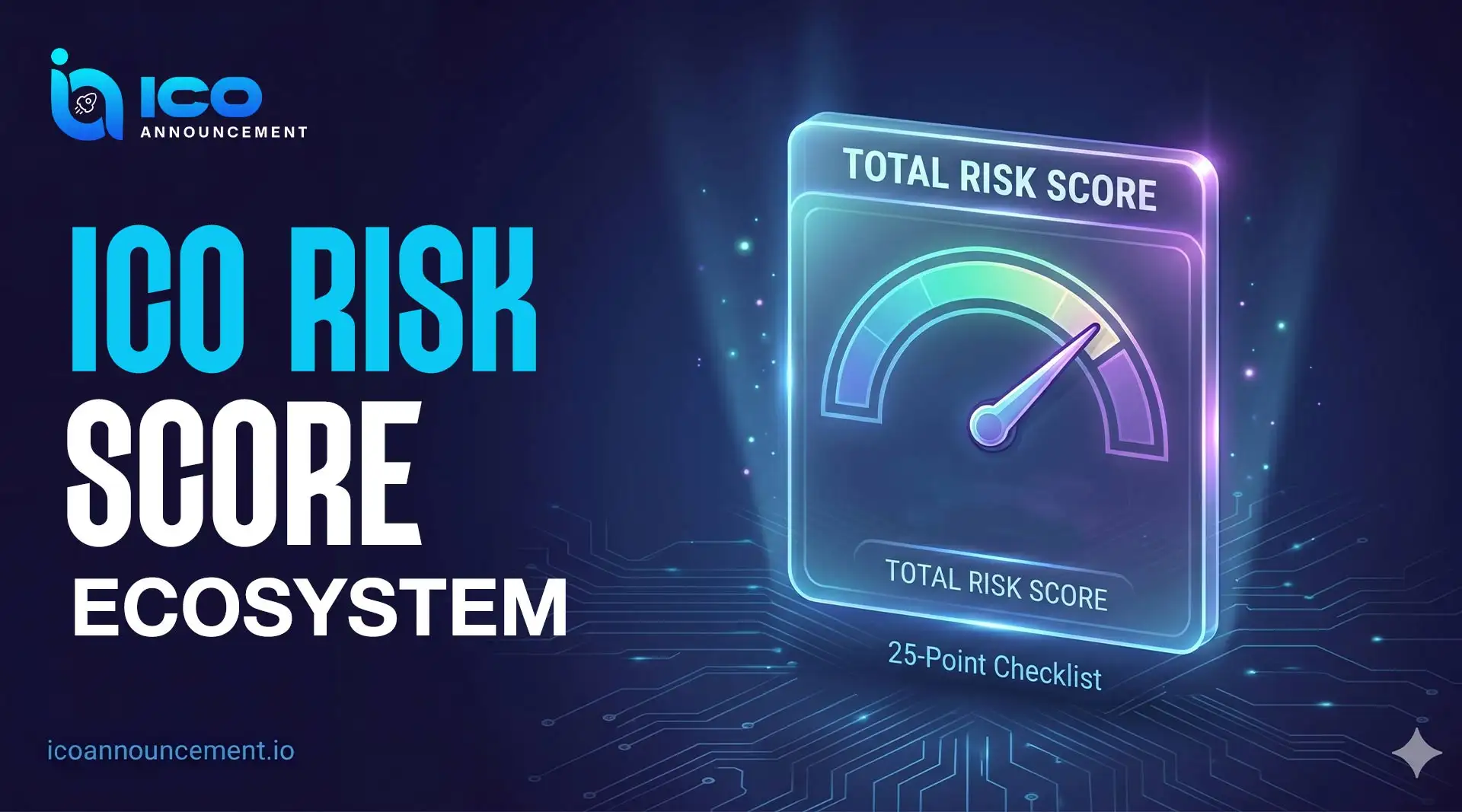 ICO Risk Score System: 25 Point Checklist for Crypto Risk