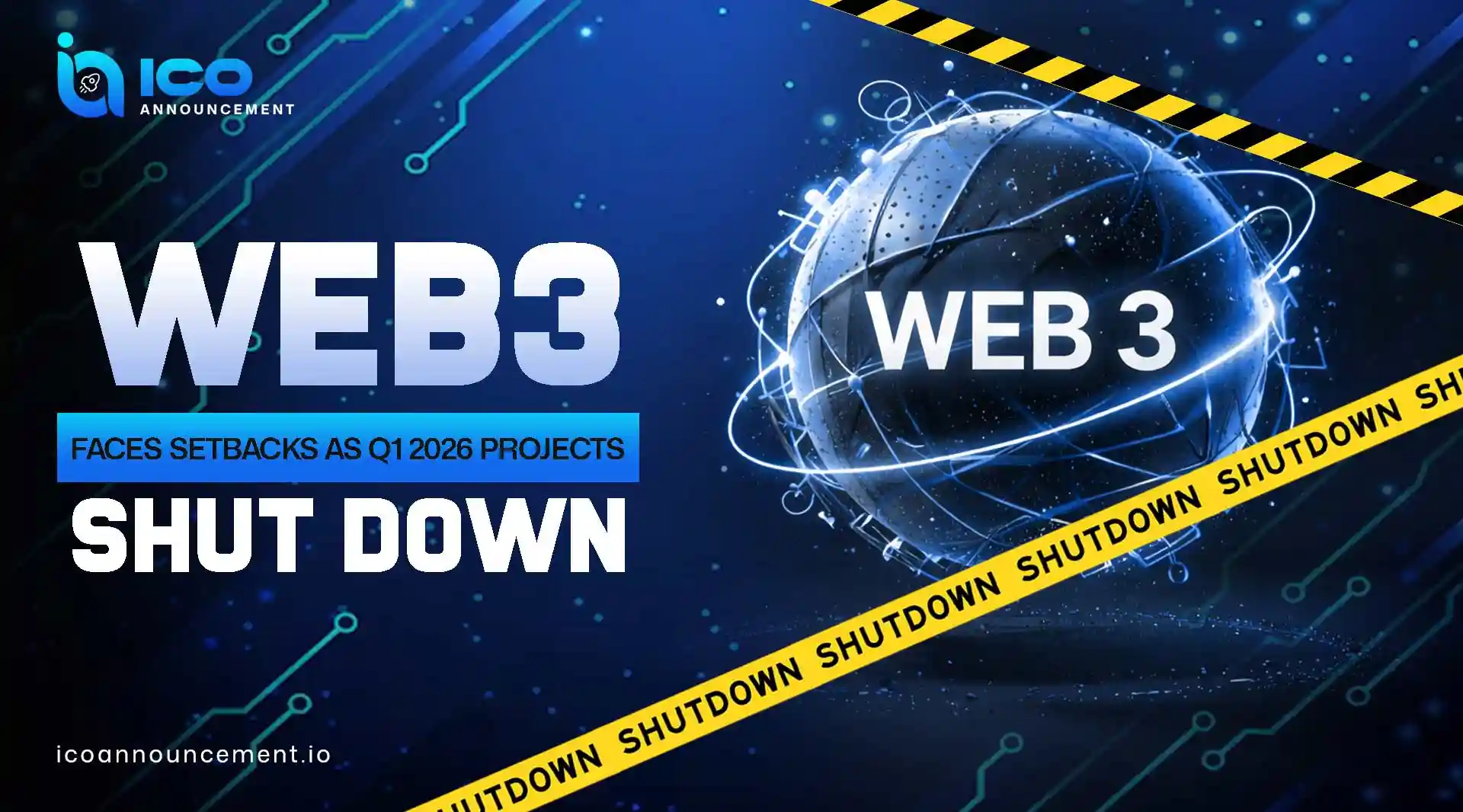 Web3 Shutdowns 2026: Why Projects are Failing in Q1
