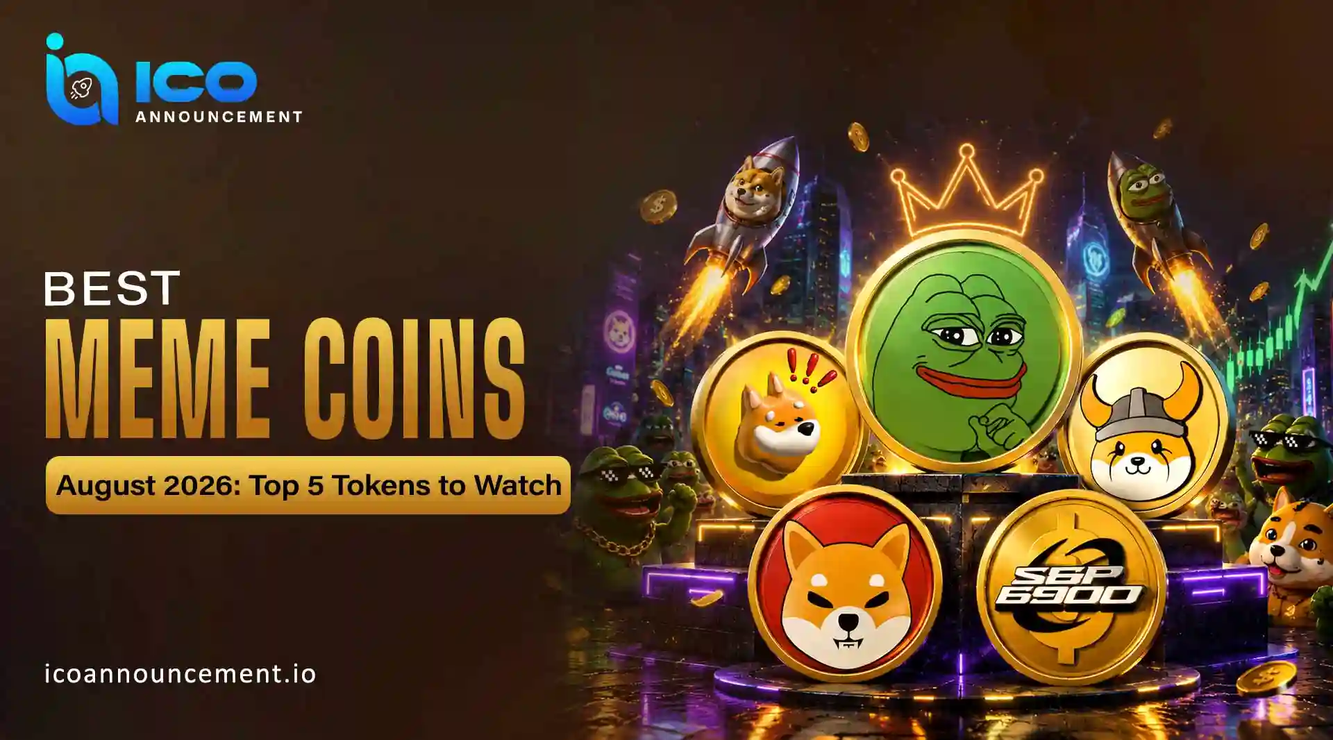 Best Meme Coins August 2026: Which 5 Coins Stand Out?