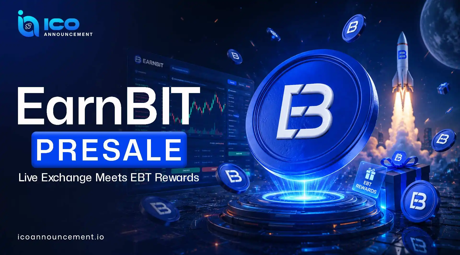 What Is EarnBIT Presale? Token Utility and Sale Stages