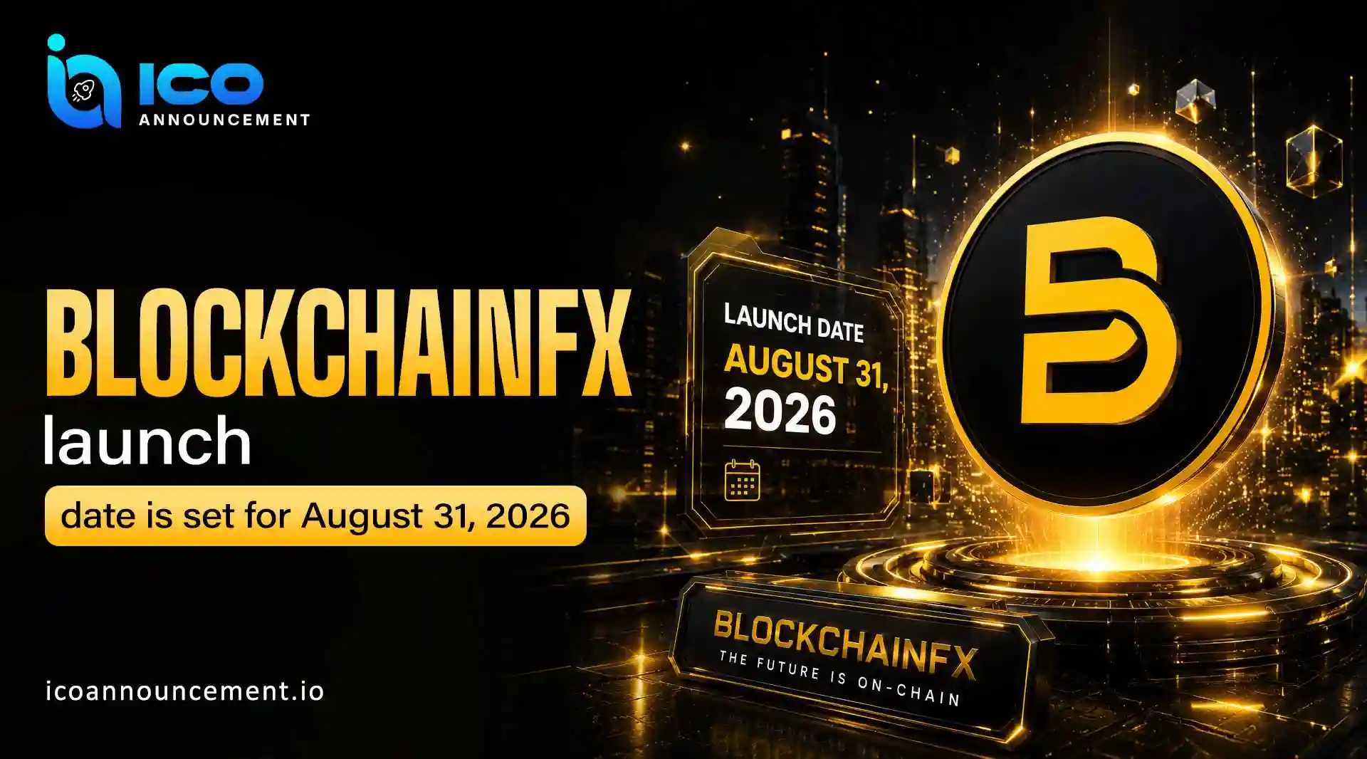 BlockchainFX Launch Nears: BFX Presale Closing Soon