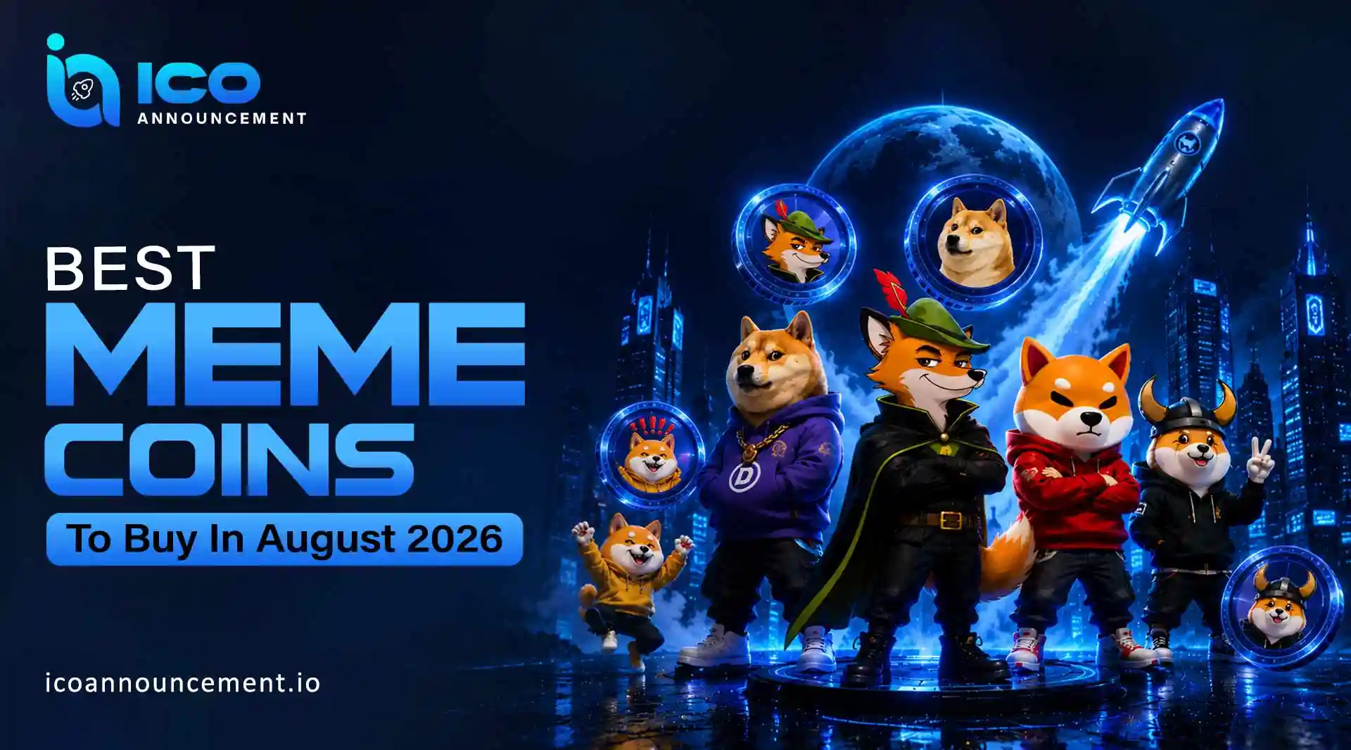 Best Meme Coins August 2026: Top 5 Tokens Worth Watching