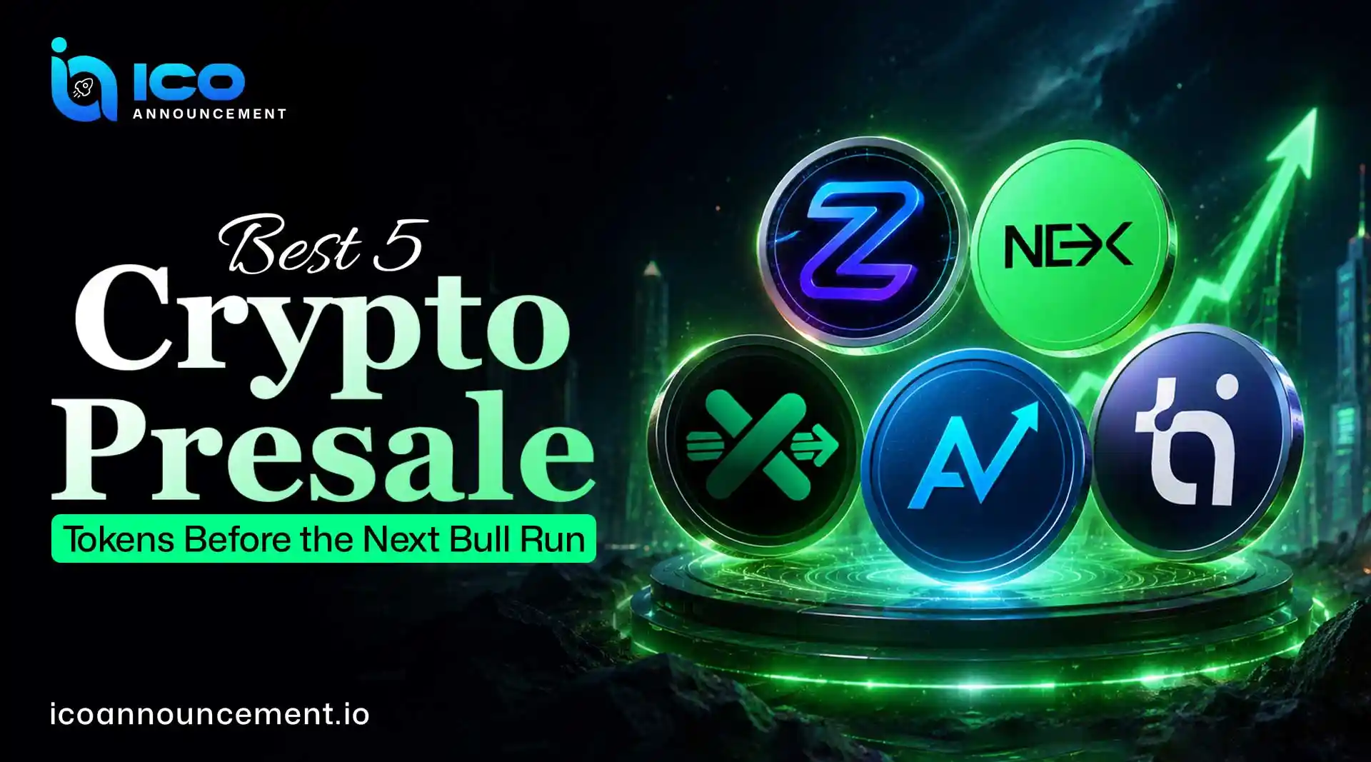 Best Crypto Presale Tokens 2026: Axionova, OneXfer and More