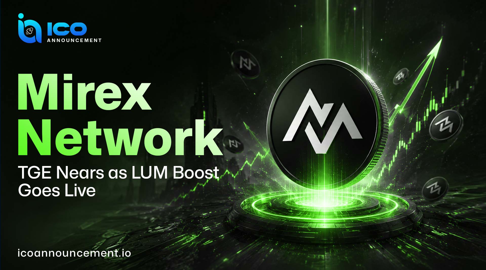 Mirex Network News: 5x Mining Boost for MRX TGE Launch
