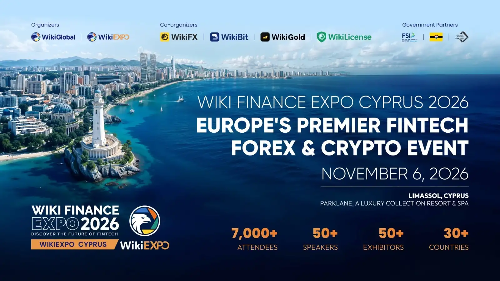 Wiki Finance Expo Cyprus 2026: Europe’s Major Fintech Event
