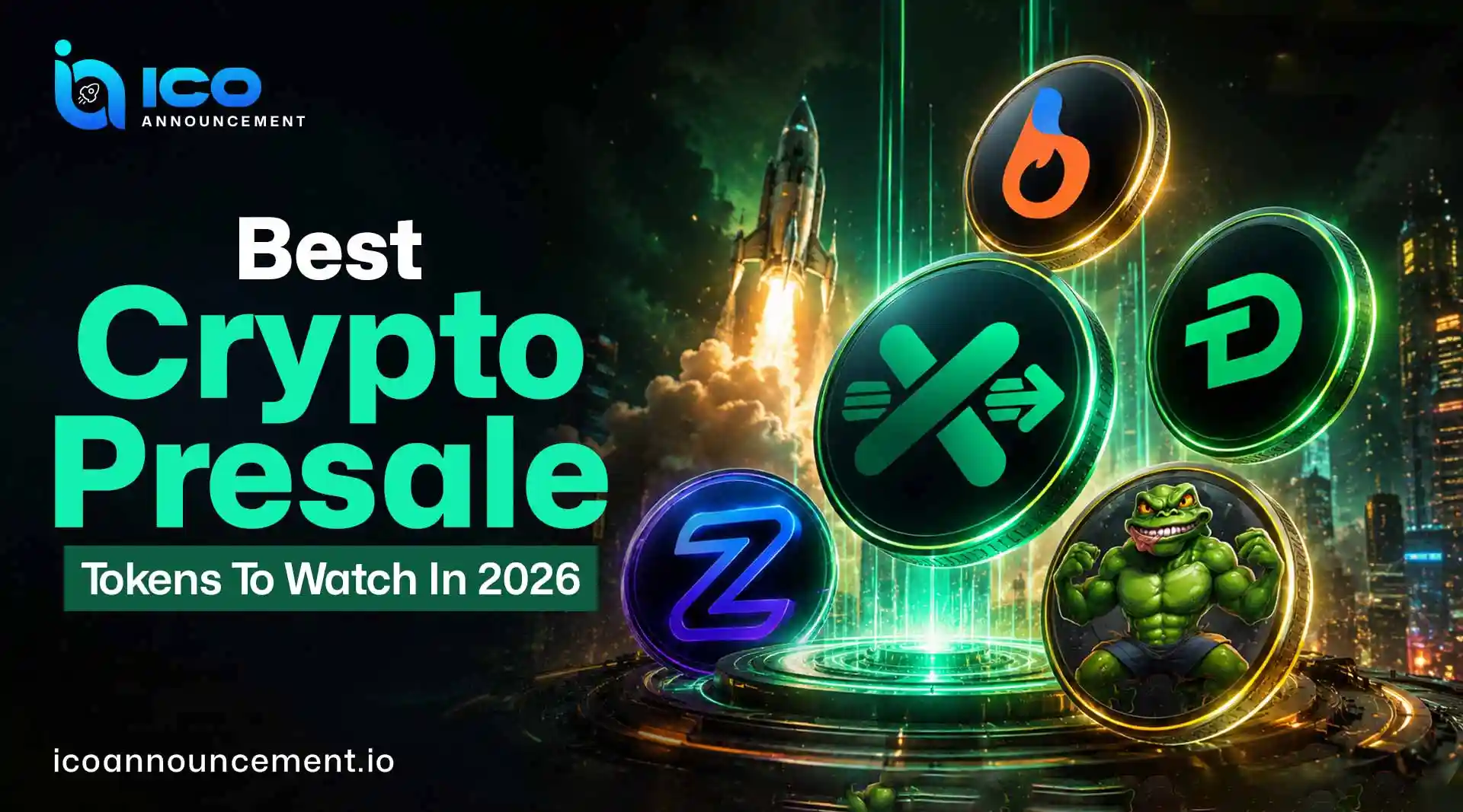 Best Crypto Presales 2026: Top 5 Tokens With Momentum
