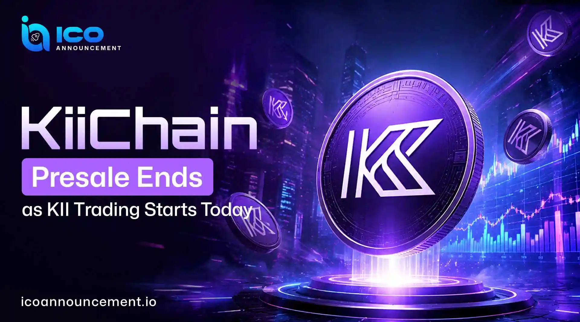 KiiChain Listing Today: KII Makes Its Kraken Debut