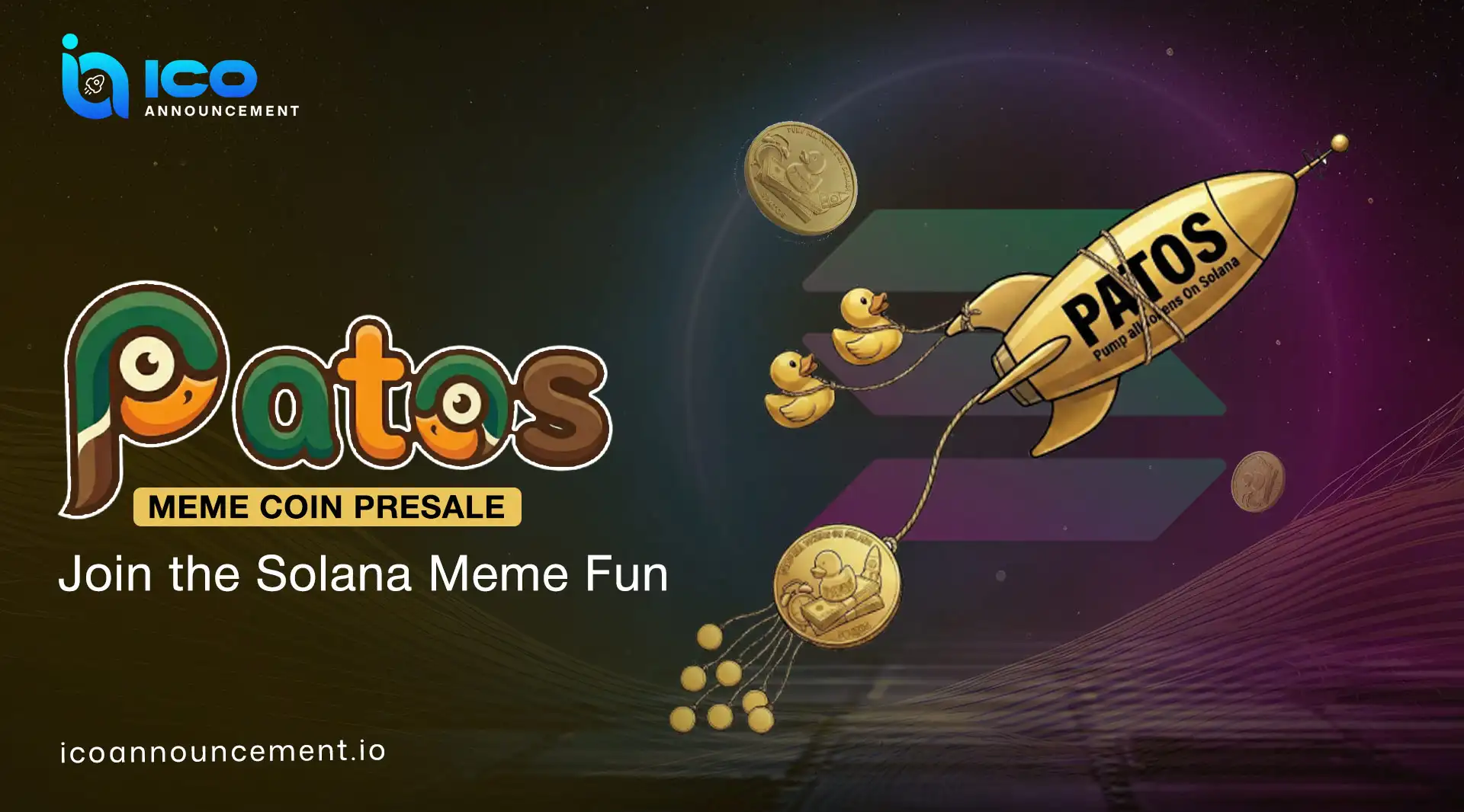 Patos Meme Coin Solana Presale Guide 2026 Overview