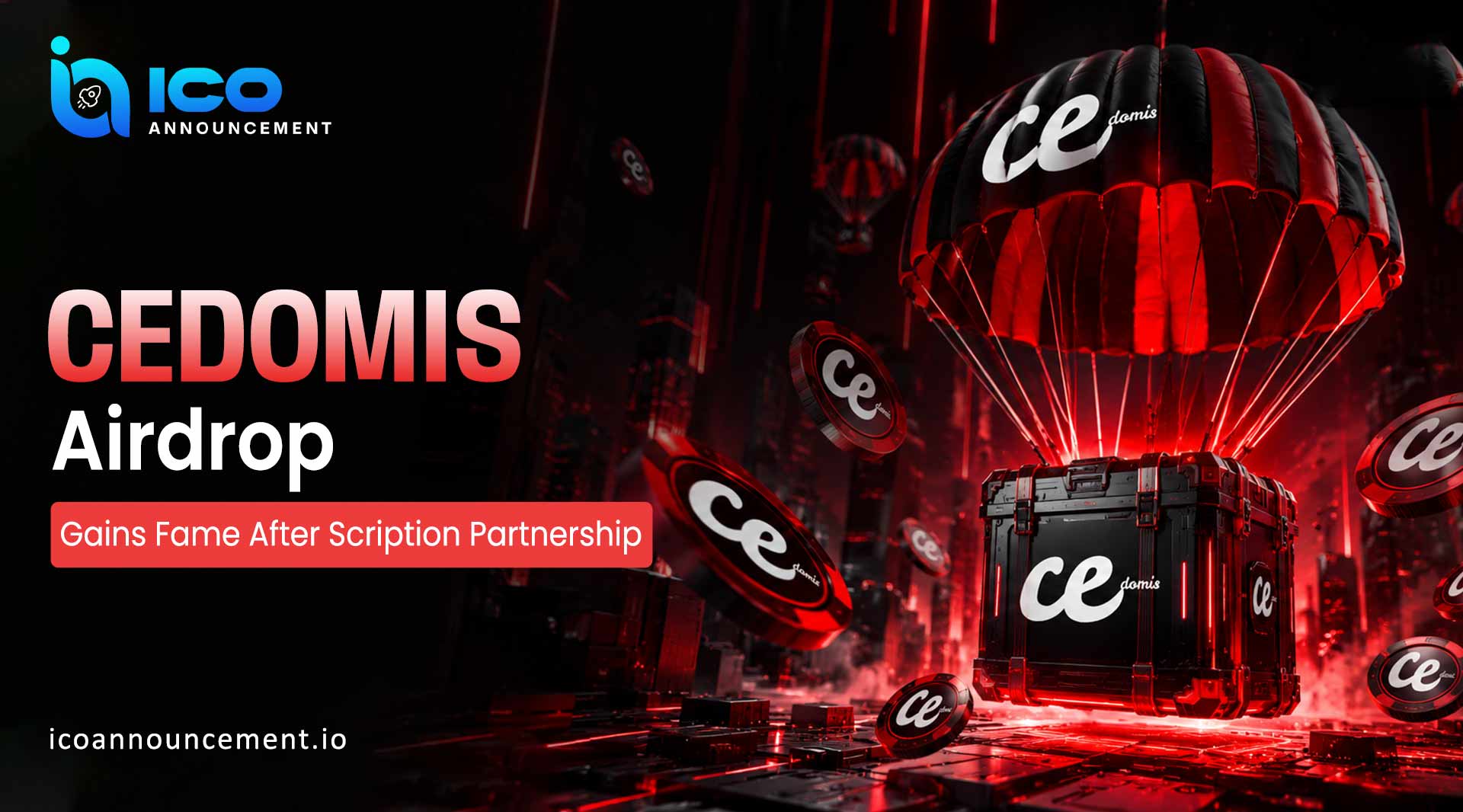 Cedomis Airdrop Gains Fame After New Scription Partnership