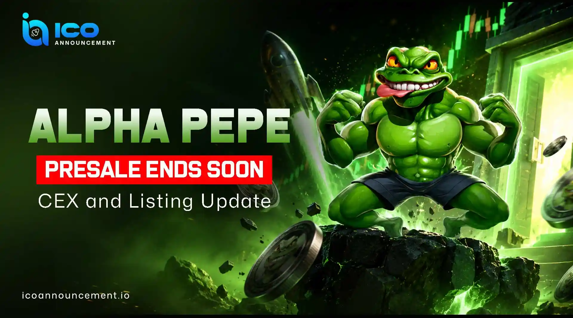Alpha Pepe Presale Ends Soon: CEX and Listing Update