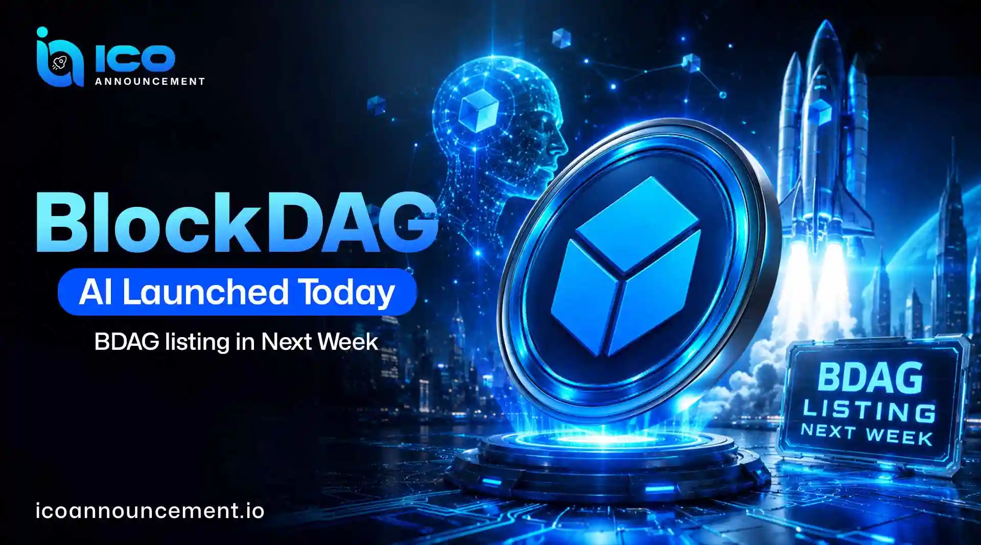 BlockDAG AI Launched Today: $0.05 Buyback Ends Tomorrow