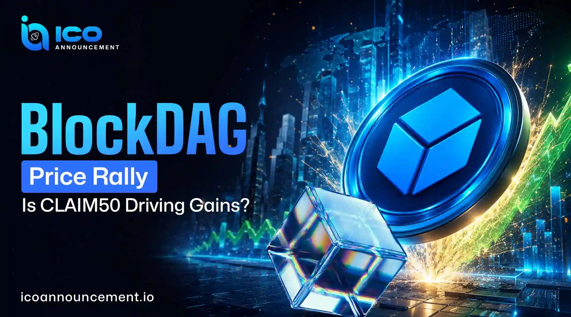 BlockDAG News: BDAG Price Rally: Is CLAIM50 Fueling Gains?