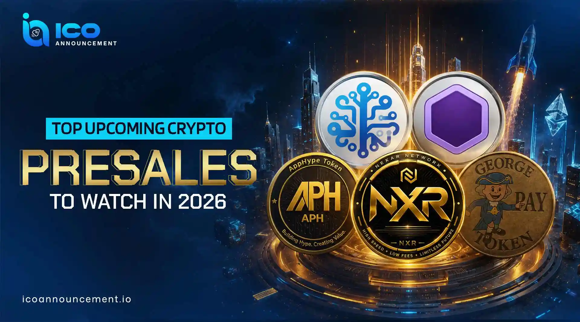 Top Upcoming Crypto Presales to Watch in 2026