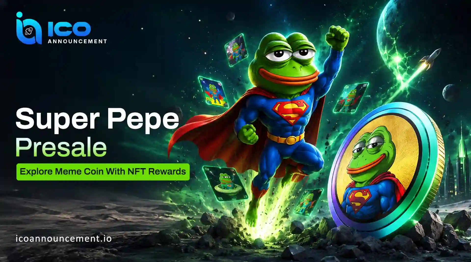 Super Pepe Presale: Earn NFT Rewards While Joining Early