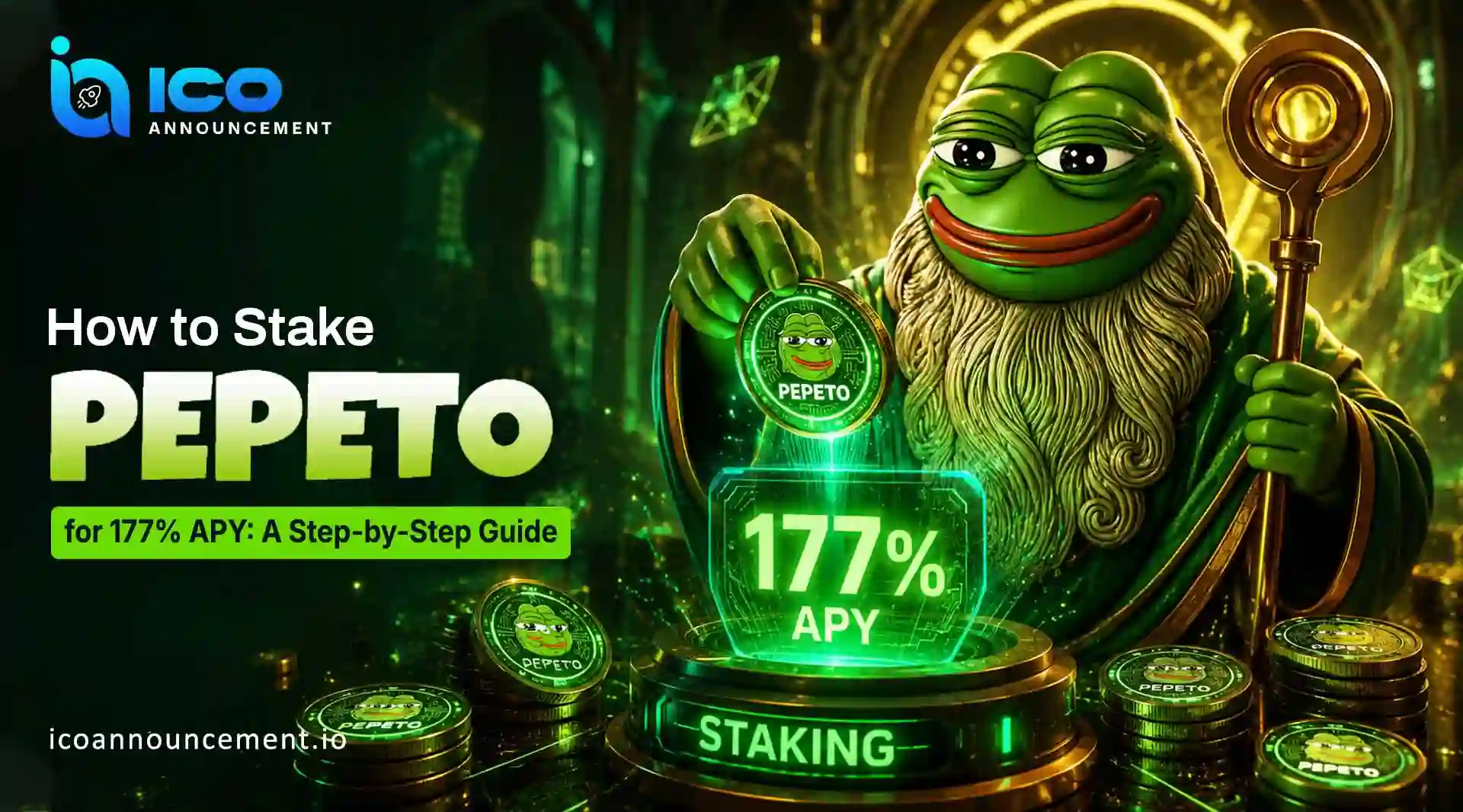 How to Stake PEPETO for 177% APY and Maximize Your Returns