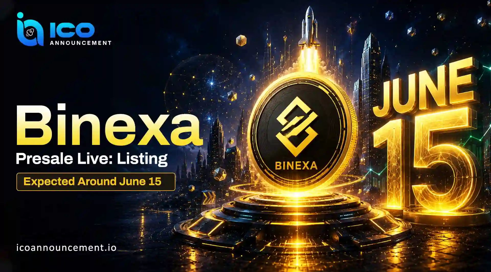 Binexa Presale End Soon: Listing Expected Around June
