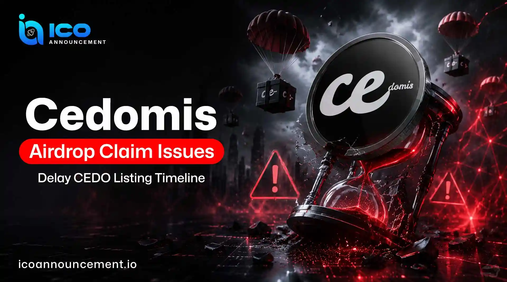Cedomis Airdrop Claim Issue Delayed $CEDO Token Listing Date
