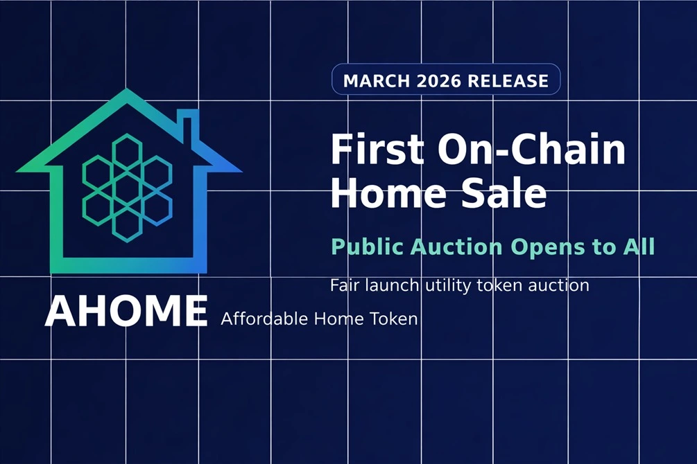 Buy and Reserve Homes with Affordable Home Token AHOME