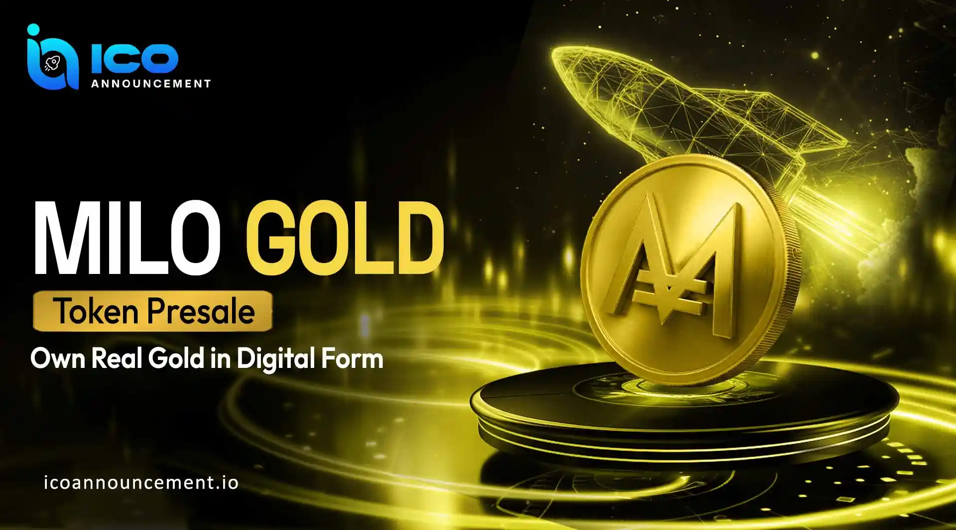 Milo Gold Presale Own Real Gold in Secure Digital Way