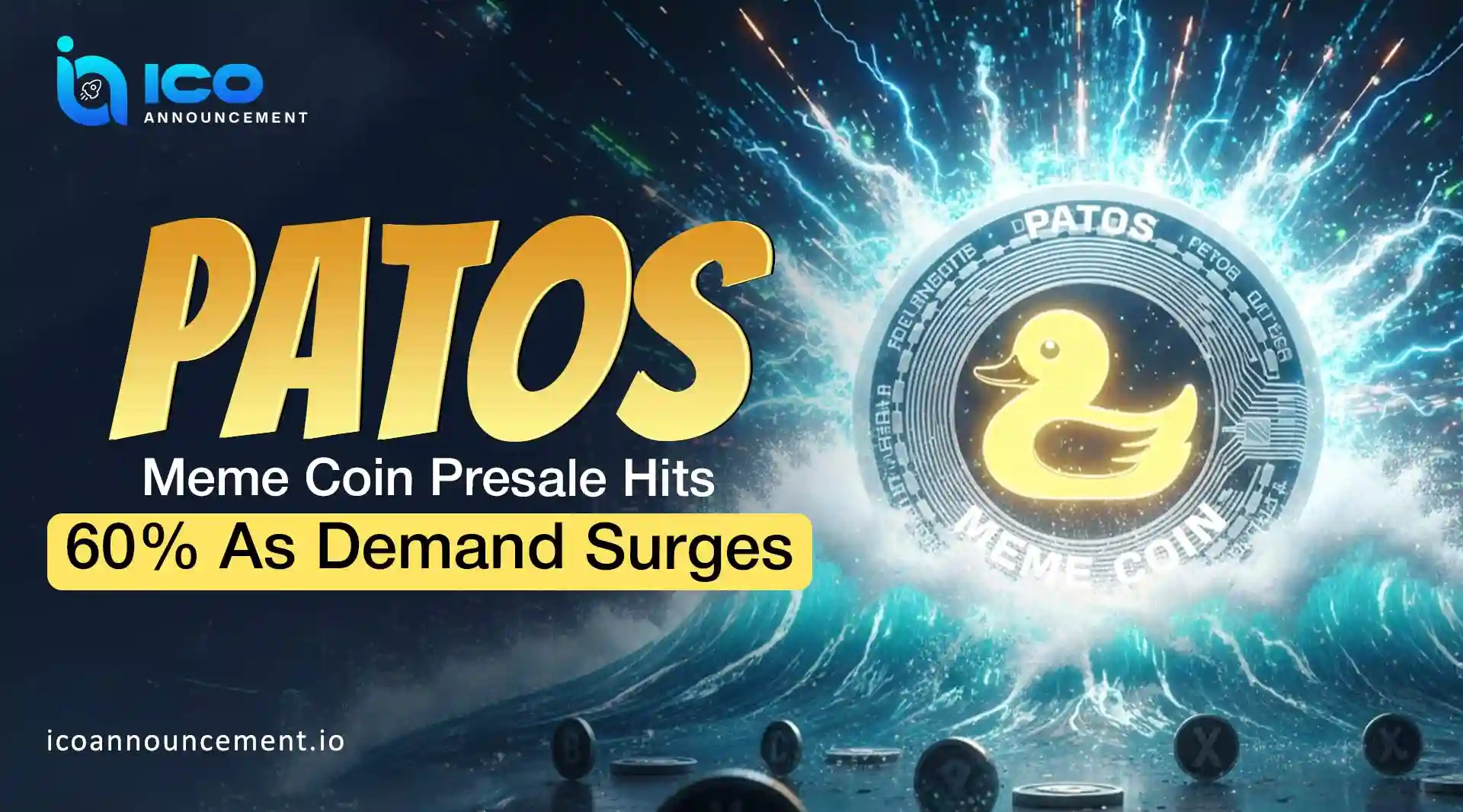 PATOS Meme Coin Presale Gains As Early Demand Rises