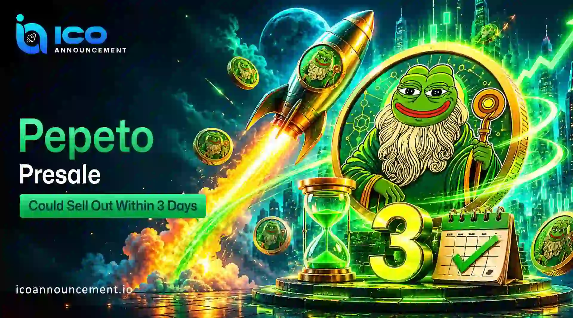 Is Pepeto Presale End Date Entering Its Final 3 Days Window