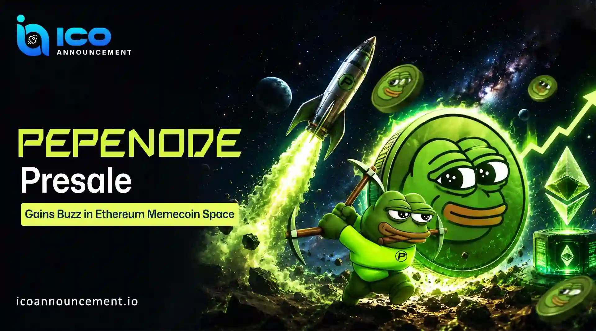 PEPENODE Presale Gains Buzz in Ethereum Meme Coin Market