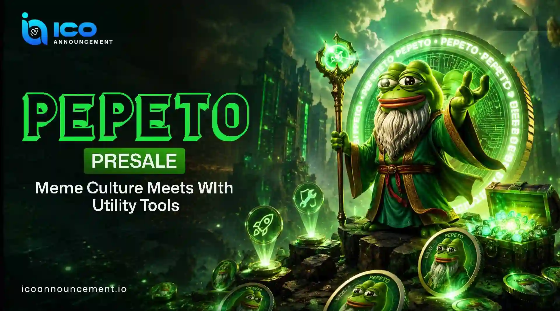 Pepeto Presale Opens New Meme coin Utility Network